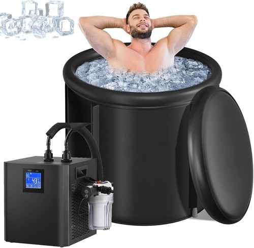 Ice bath chiller cold - ice, &