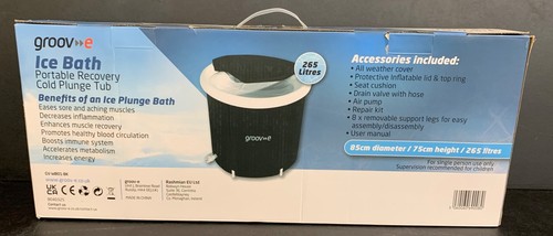 Groov ice bath portable - ice,
